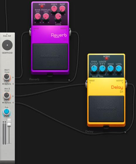 audiotool câblage