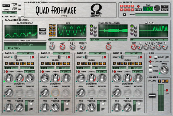 logiciel ohmstudio : l'effet quad frohmage