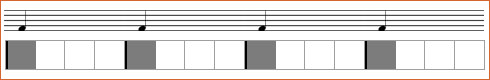 grille rythmique